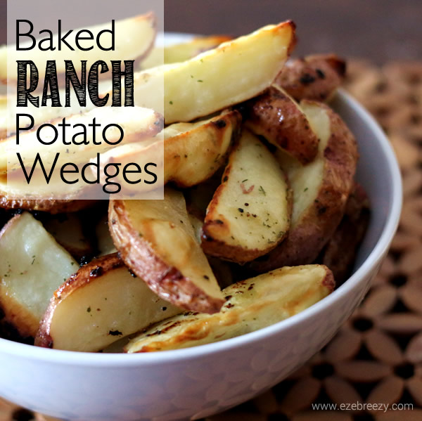 baked ranch potato wedges