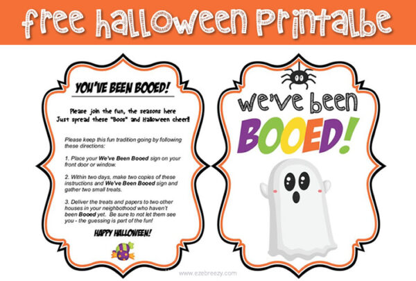 You’ve Been Booed Printable 2