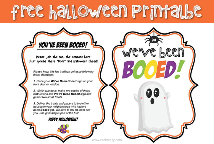 You've Been Booed Printable 2