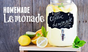 EASY 3-INGREDIENT Homemade Lemonade Recipe...This cool, refreshing lemonade is the ultimate summer drink for the whole family to enjoy on a hot days of summer.