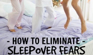 Sleeping at a friends house is a fun part of growing up but sometimes sleepover fears can kick in and a child’s fun can turn into anxiety. 10 Tips To Help Stop Sleepover Fears | ezebreezy.com