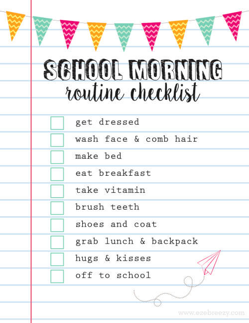 nature_made_school_morning_routine_checklist