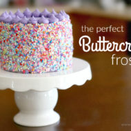 The Perfect Buttercream Frosting