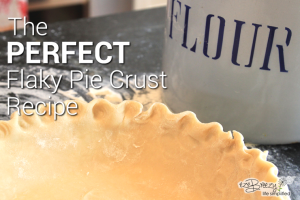 Perfecft Flaky Pie Crust Recipe