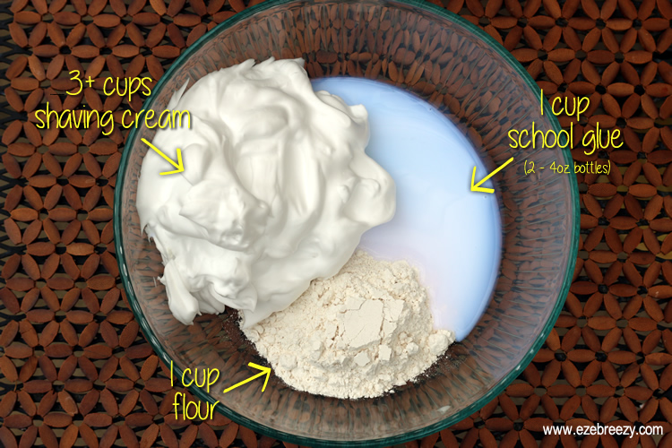 How to Make Homemade Shaving Cream Paint for Kids