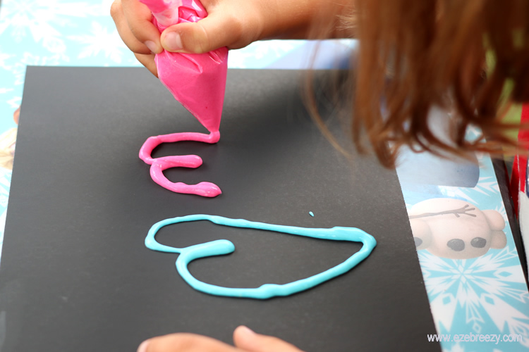 3 Ingredient DIY Puffy Paint