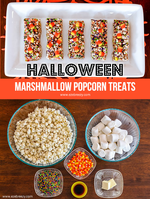 halloween popcorn treat
