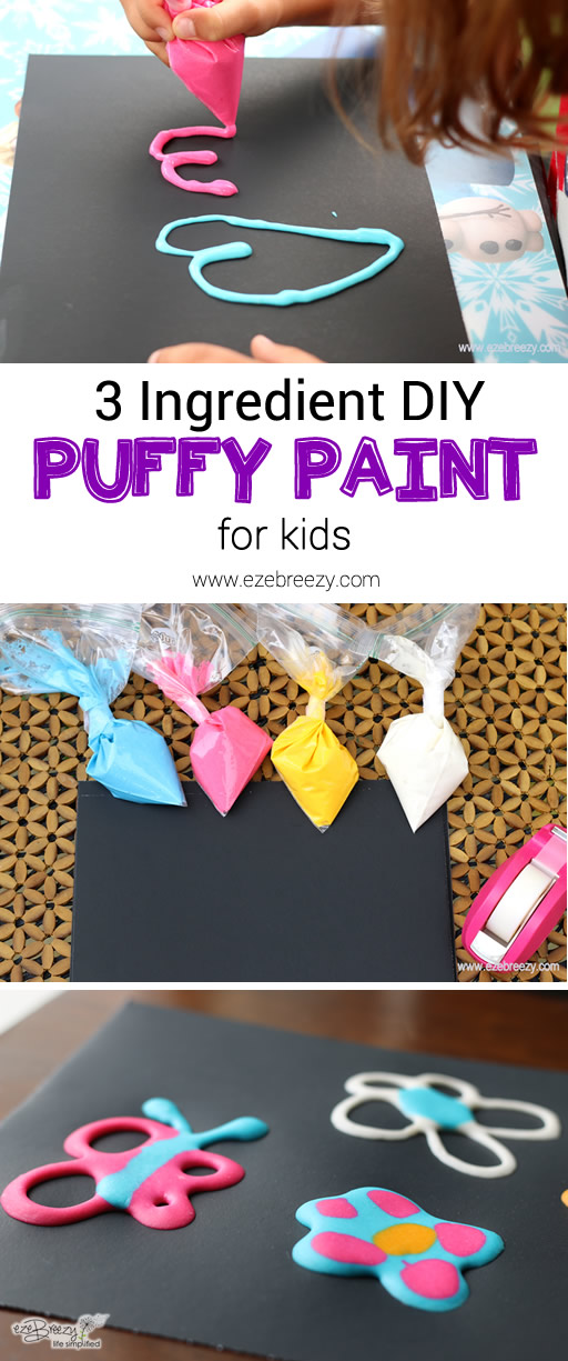 25 DIY Puffy Paint Recipe: How To Make Puffy Paint