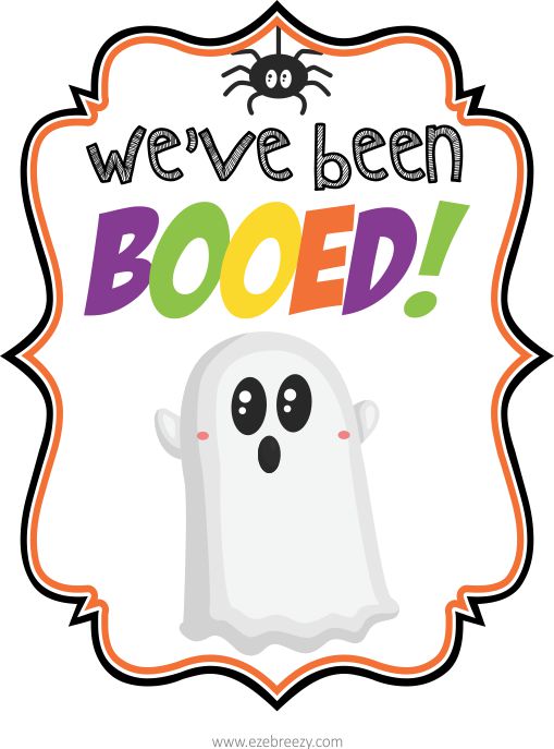 FREE You’ve Been BOOed PRINTABLE