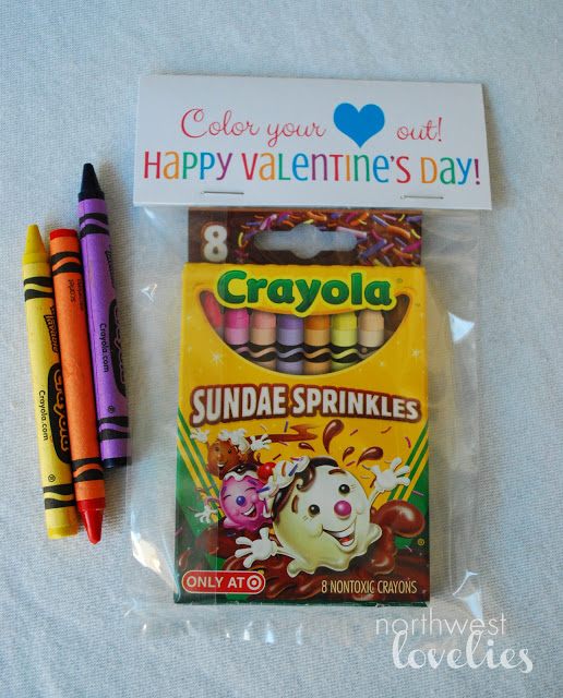 crayon valentine