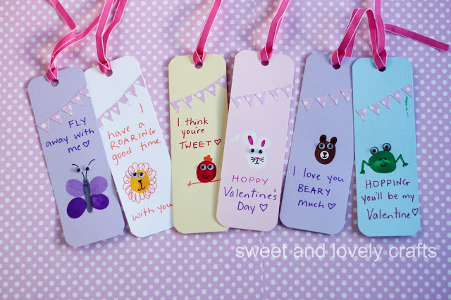 valentine bookmarks