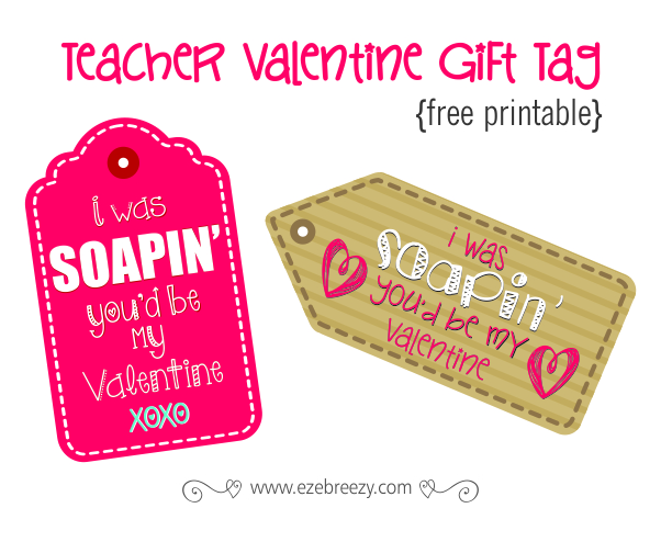 teacher valentine gift tag slider