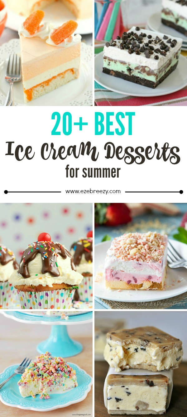 ice cream desserts collage2