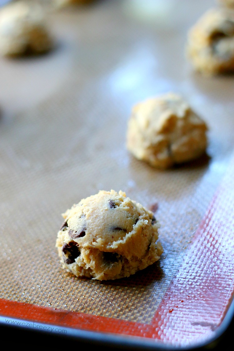 chocolate chip cookie dough