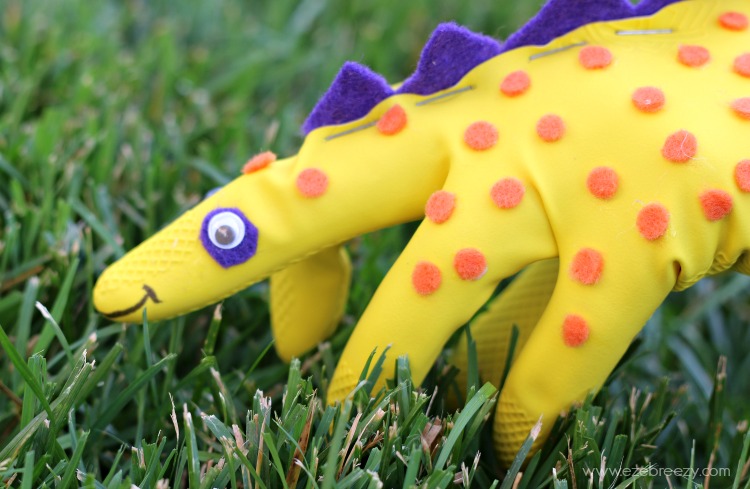 dinosaur craft puppet 3