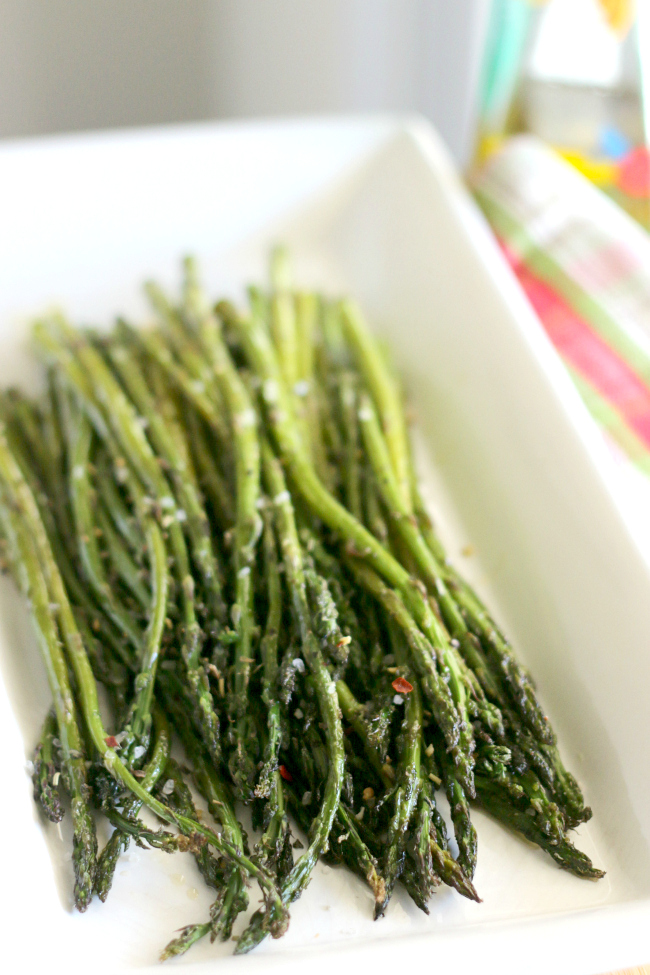 Prepare yourself for the BEST way to make asparagus! Voted one of the best (and simplest) side dishes , this Balsamic Browned Butter Roasted Asparagus is definitely a keeper and perfect for any occasion. Ready in under 15 minutes and topped with an amazing sauce that is smooth and buttery with a hint of tang.