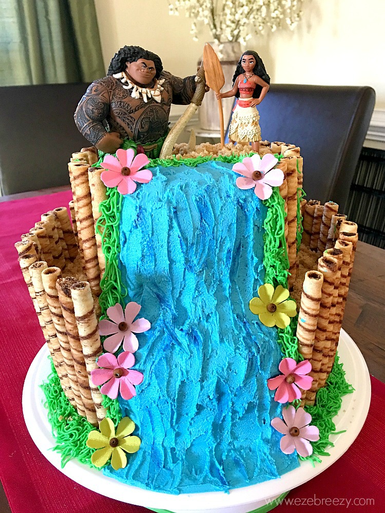 Moana Birthay Cake Topper (Unique Design) : Grocery & Gourmet Food -  Amazon.com